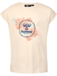 Sand - Hummel - tshirt - logo - 223508-8141