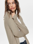 Sand - beige melange - Jdy - lang strik cardigan - 15184979