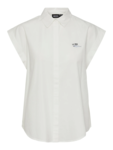 Hvid - cloud dancer - PIECES - skjorte top - 17148195