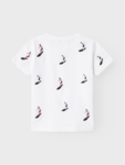 Hvid - bright white - Name it - tshirt - surfers - 13230492