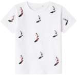 Hvid - bright white - Name it - tshirt - surfers - 13230492