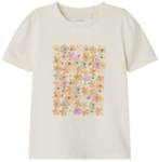 Hvid - jet stream - name it - tshirt - blomster - 13230271