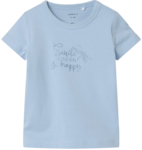 Lyseblå - Chambray blue - name it - tshirt - 13229656