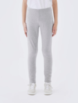 Grå - grey melange - Name it - leggings - 13195885