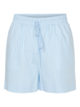 Lyseblå - airy blue - PIECES - shorts - stribet - 17152057