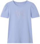 Lilla - Baby lavender - Name it - tshirt - sløjfe - 13237592