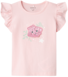 Lyserød - Parfait Pink - Name It - T-shirt - Muslingeskal - 13229705