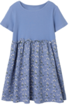 Blå - Vista Blue - Name it - Kjole - 13241513    95% Cotton - Organic, 5% Elastane