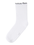 Hvid - Bright White - Name it - sokker - 13238176