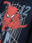 Navy - Dark Sapphire - Name it - lnagærmet bluse - Spiderman - 13231947