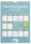 Familiekalender Otto Dickmeiss & Lilja Scherfig 6 kol. A3 2025