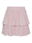 Lyserød - Dawn Pink - PIECES - Nederdel - 17145523