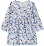 Blå - Chambray Blue - Name it - Kjole - blomster - 13231552