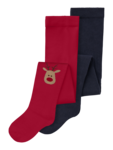 Rød/Navy - Jester Red/Dark Sapphire - Name it - strømpebukser - Rensdyr - 13234830