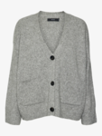 Grå - Medium Grey melange - Vero moda - cardigan - 10314961