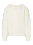 Birch white - Vero Moda - strik trøje - 10315597