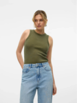 Grøn - dark olive - Vero Moda - top - 10314835