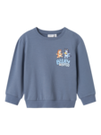 Lyseblå - Flint Stone - Name it - Sweatshirt - Bluey - 13245524