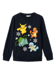 Blå - dark sapphire - Name it - Pokemon sweat shirt - 13222364