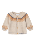 Sand - payote melange - Name it - strik - cardigan - 13233131