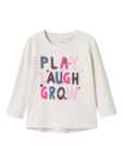 Hvid - jet stream play laugh - name it - bluse - 13224958