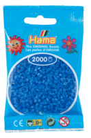 Hama mini perler lyseblå 501-09
