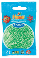 Hama mini perler pastel grøn 501-47