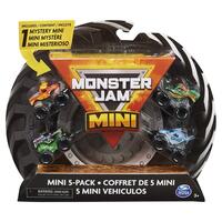Monster Jam Mini Scale 5 pack