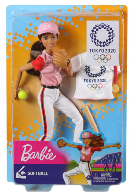 Barbie Olympics Doll - Softball