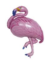 Folieballon Pink Flamingo 73x74cm