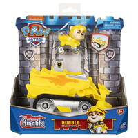 Paw Patrol Knights Themed Vehicle - Rubble
