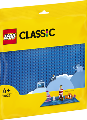 Blå LEGO byggeplade 11025 Lego Classic