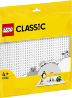 Hvid LEGO byggeplade 11026 Lego Classic