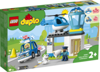 10959 LEGO Duplo Politistation og helikopter