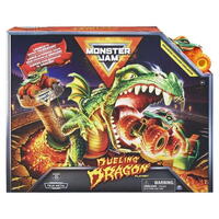 Monster Jam 1:64 Dueling Dragon Stunt Playset
