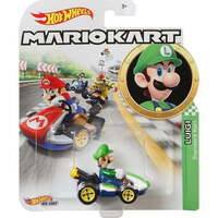 Hot Wheels Mario Kart Replica Diecast - Luigi