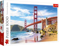 Puslespil 100 brikker - Golden Gate Bridge San Fransisco