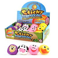 Squeeze bold med dyr - Sticky 7cm