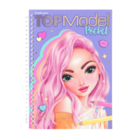 TOPModel Pocket Colouring Book