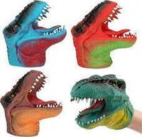 Dino World Handpuppet - 4 varianter