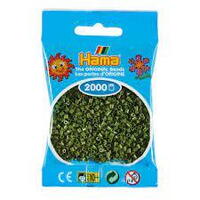 Hama mini perler militær grøn 501-84