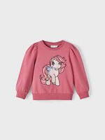 Mørk rosa name it sweatshirt med My Little Pony - 13211032