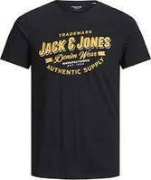 Sort jack & jones t-shirt 12190401