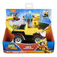 Paw Patrol Cat Pack Feature Themed Vehicle - Leo