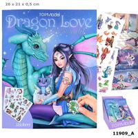 TOPModel Stickerworld DRAGON LOVE