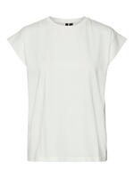 Hvid Vero Moda t-shirt 10284441 100% Cotton