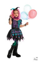 Children skeleton clown costume - 7/9 years