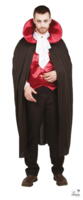 Adult vampire costume - red-black - S/M