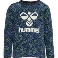 Blå Hummel bluse 215485-1009