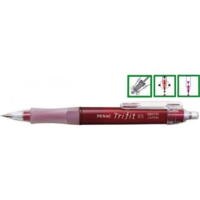 Stift blyanter med viskelæder - rød